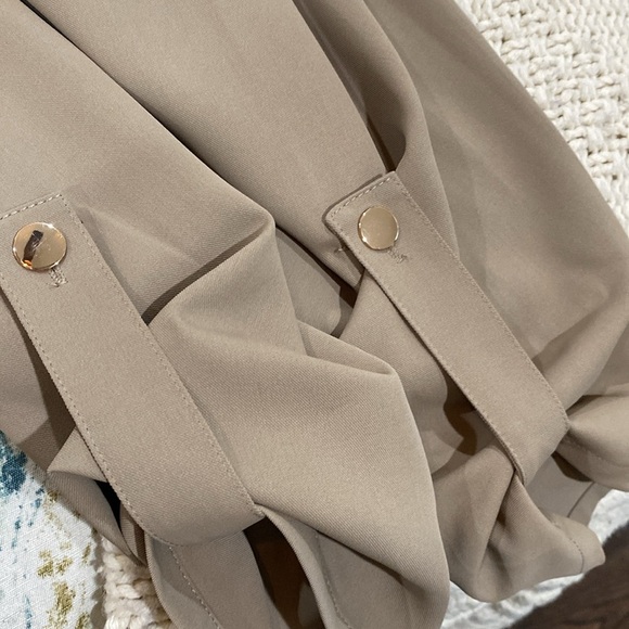 Jodifl tan tunic top size small new without tags - Picture 5 of 7